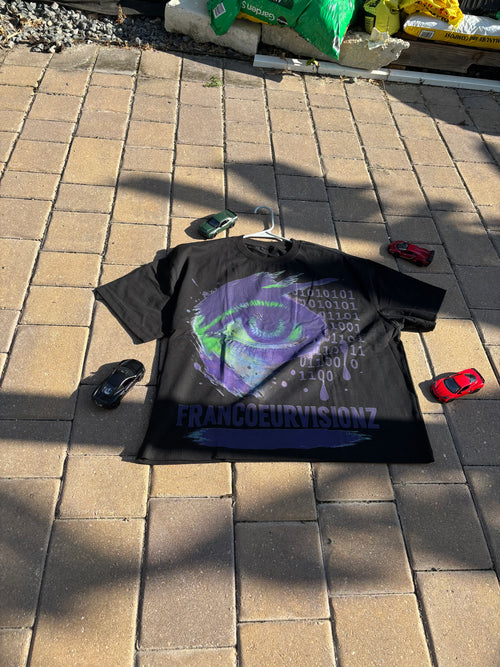 eyes don't lie black tee