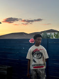 eyes don't lie beige tee